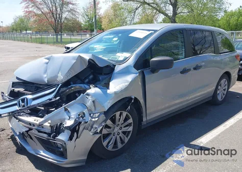 2019 Honda Odyssey Lx from USA, damaged, VIN 5FNRL6H20KB074790